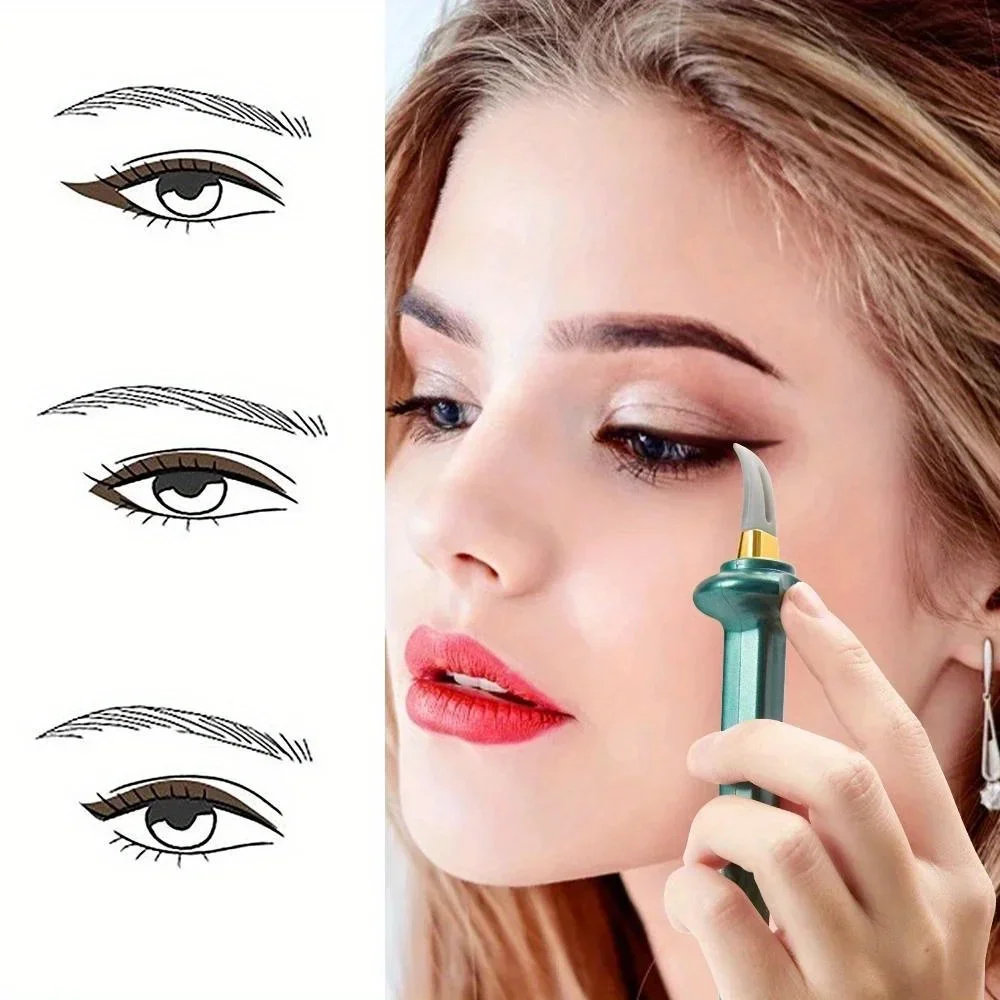Silicone Eyeliner Tool Stick - Flexible And Precise Pen Tip, Makeup Eyeliner Brush, Assists Eye Makeup, Can Prevent Smudge Beaut