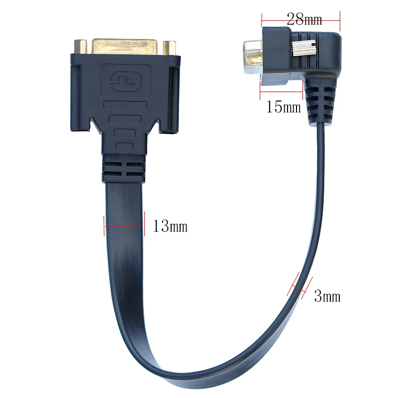 25CM DVI Ȯ 90 ̺ DVI-I M - DVI-D   ª  ̺ ڵ(PC Ϳ)