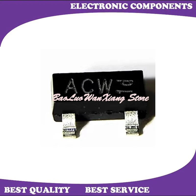 10 шт./партия BCW60C ACW SOT-23 новая и оригинальная фотография