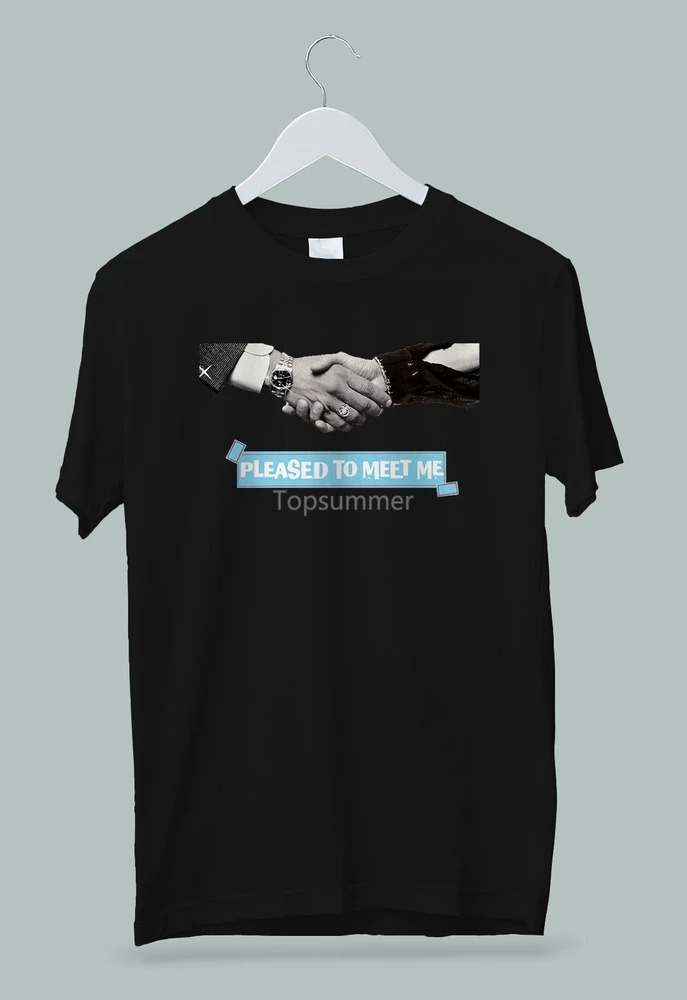 

The Replacements Alternative Punk Rock Pleased To Meet Me Cover T-Shirt S-2Xl