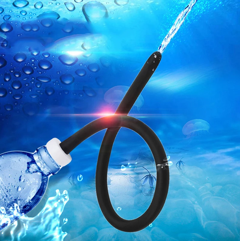 50CM Long Attachment Shower Tip Water Tubing Washing Enema Colon Cleaner