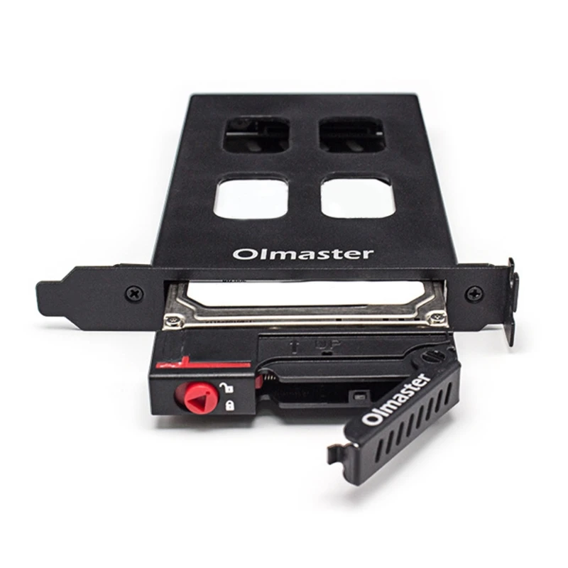 Olmaster MR-9100 2.5-Inch HDD SSD Adapter Rack Bracket for PCI Single Hard Drive Disk Description Image.This Product Can Be Found With The Tag Names Computer Cables Connecting, Computer Peripherals, Hard disk adapter rack bracket hdd ssd, PC Hardware Cables Adapters