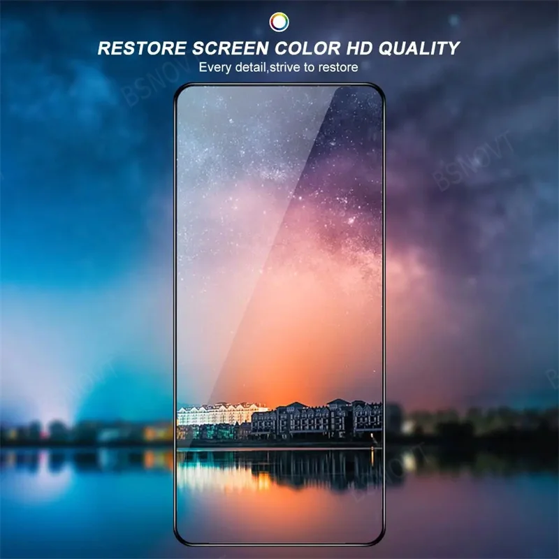 Premium Tempered Glass Screen Protector, Full Cover, Dust-Free, 9H Hardness