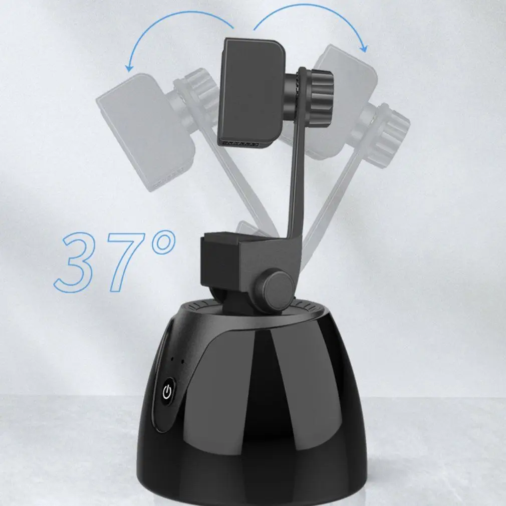 Selfie Stick Tripod 360 Degree Rotation Phone Holder Face Tracking Camera Tripod Head Live Vlog Video Recording