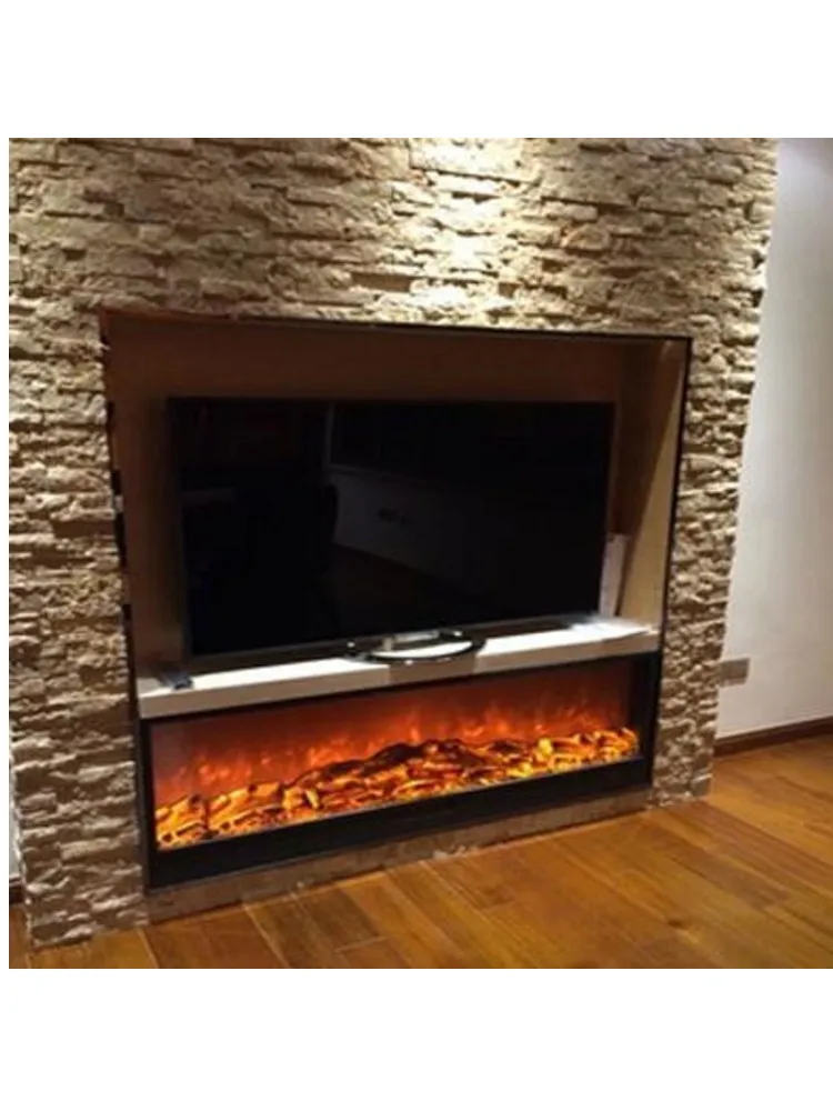 Shipping To Door The 2000mmx400mmx150mm Electric Fireplace with heat function 3