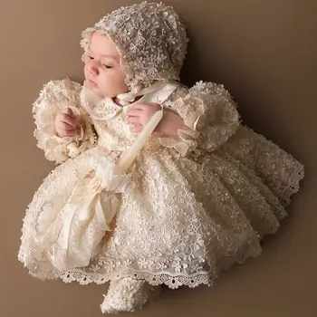 Luxury Lace Christening Gown 1