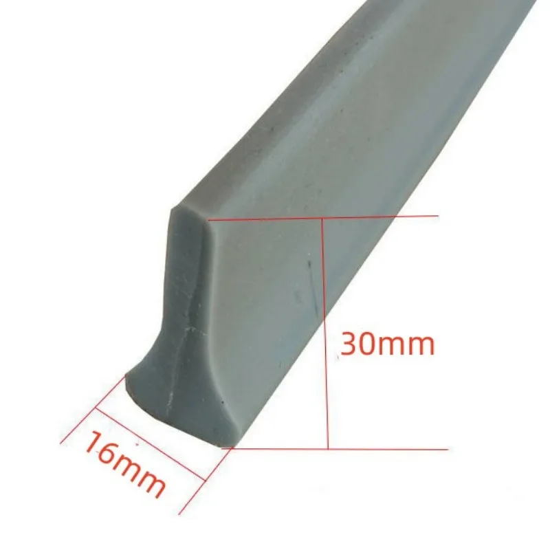 Description Picture 4 of item1-3M Bathroom Silicone Water Retaining Strips Self Adhesive Bendable Sealing Strip Shower Room Wet Dry Separation Water Stopper