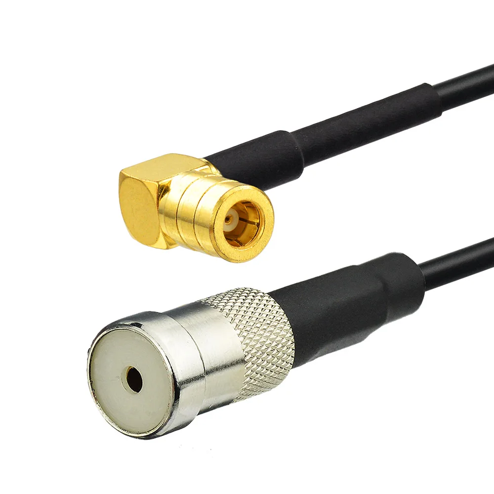 

Superbat DAB DAB+ FM AM Antenna Aerial Converter ISO Adapter Cable RG174 10cm for Car Digital Radio