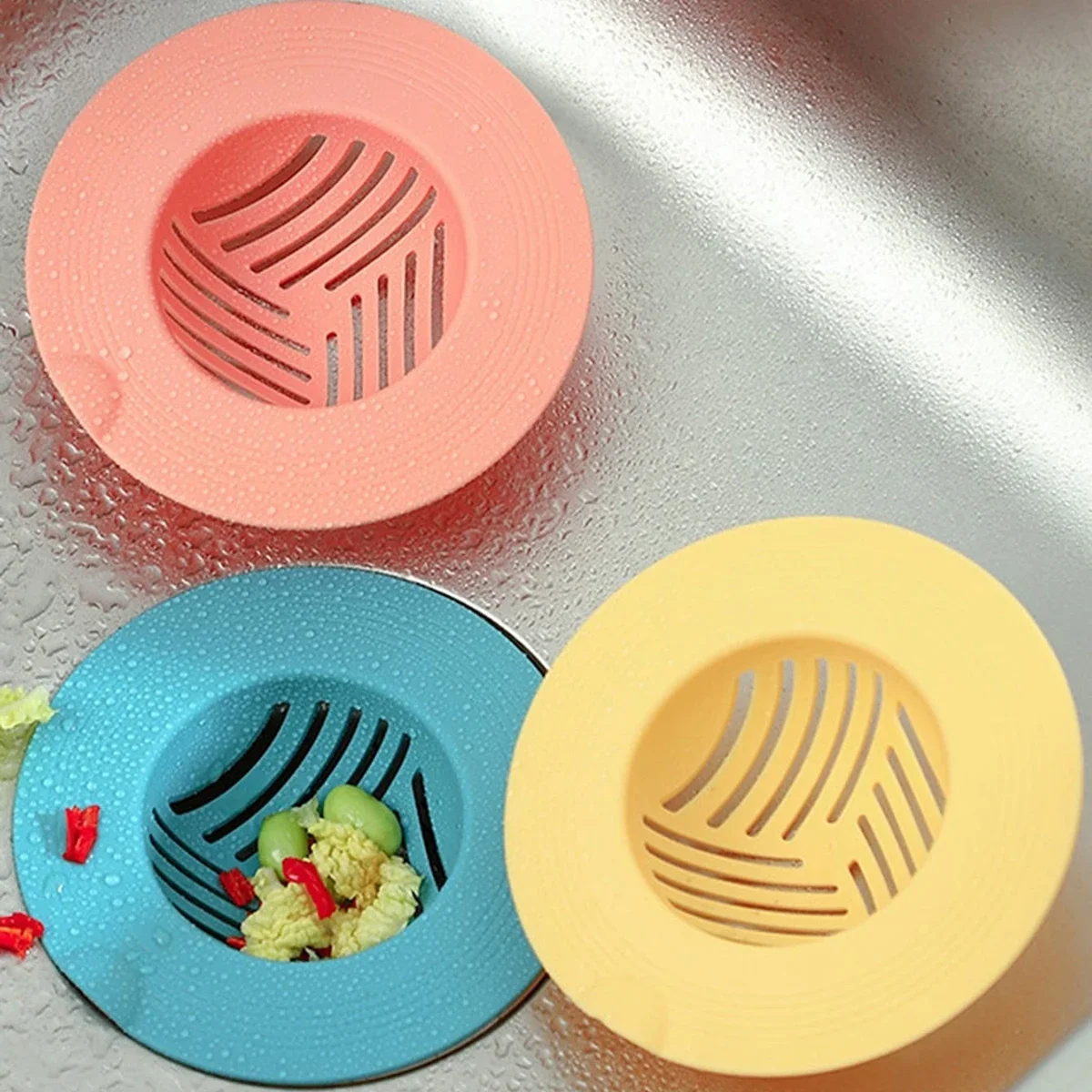 1pc-Sink filter - Kitchen mesh drainage cover - Anti clogging proof