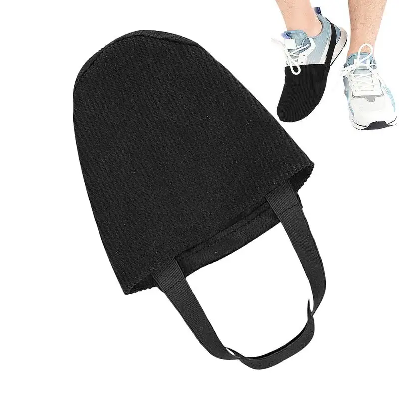 Elastic Band Bowling Shoe Sliders Smooth Sliding Bowling Ball Shoes Covers Velvet Bottom Shoe Sliders Slide Accessories 1pc