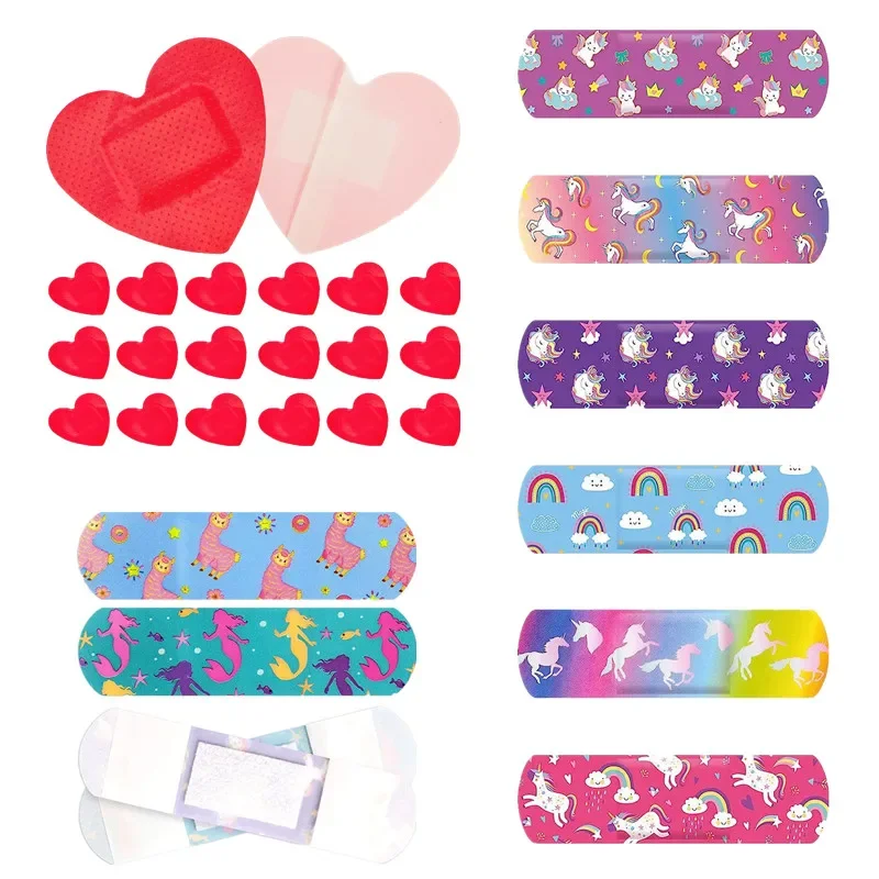 Cartoon Band Aid for Kids s Wound Dressing Plasters Tape for First Aid Strips Patch Waterproof Adhesive Bandages Woundplast