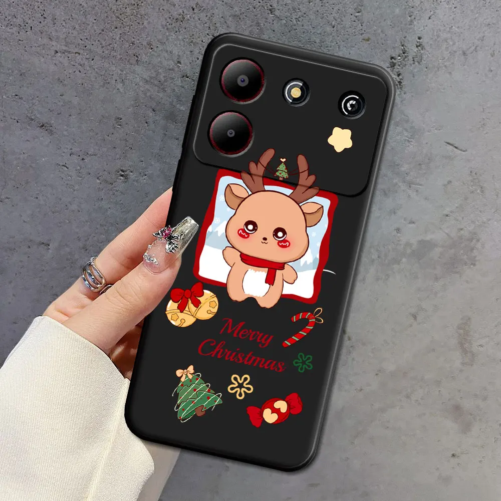 Natural Soft Silicone Floral TPU Phone Case - Beauty Back Cover Protector