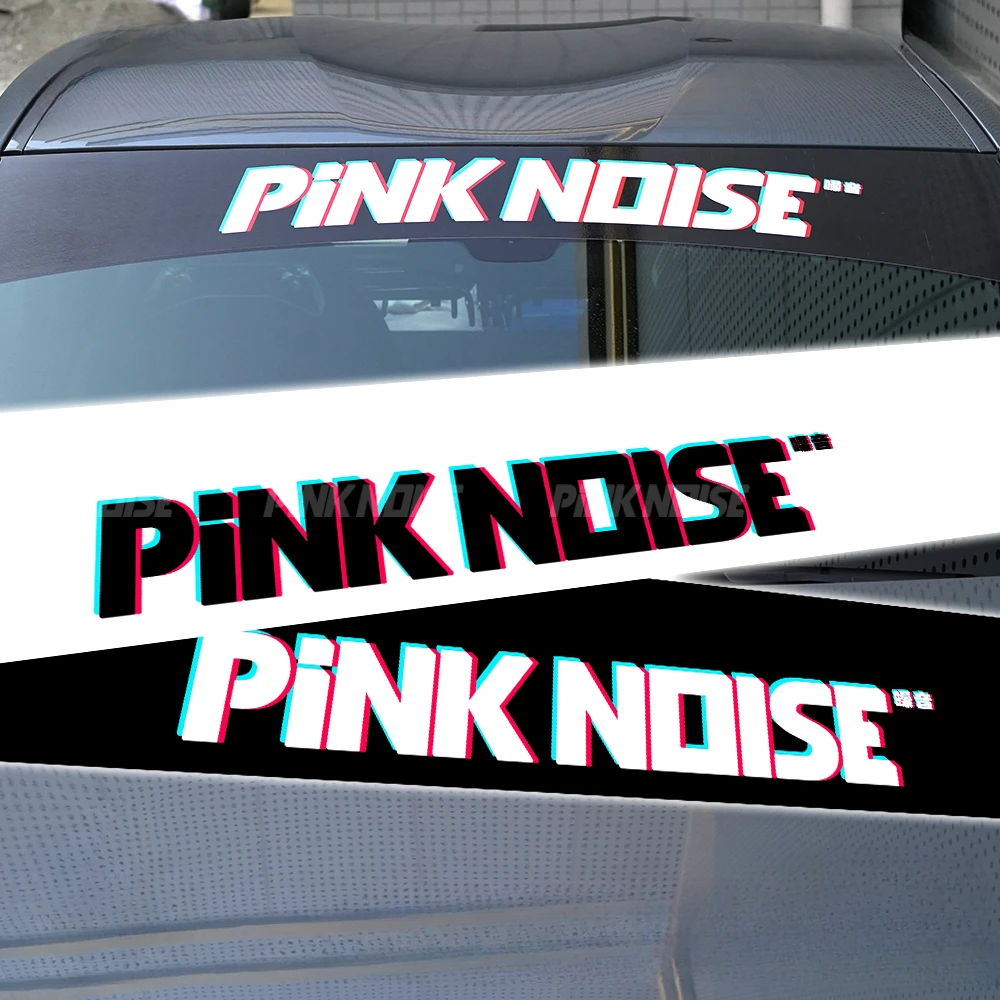 

Pinknoise JDM Car Windshield Stickers Waterproof Sunscreen for Audi BMW Mercedes Ford VW Toyota Nissan Kia Renault Hyundai Skoda