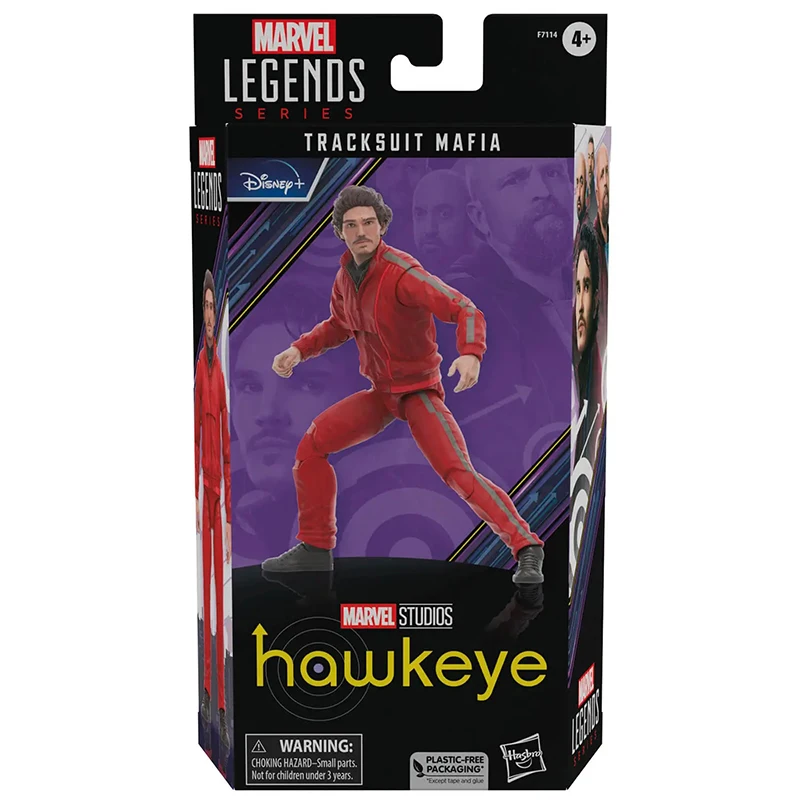 

[In Stock] Hasbro Marvel Legends Series Tracksuit Mafia Hawkeye Action Figures Model Toy 6 Inch