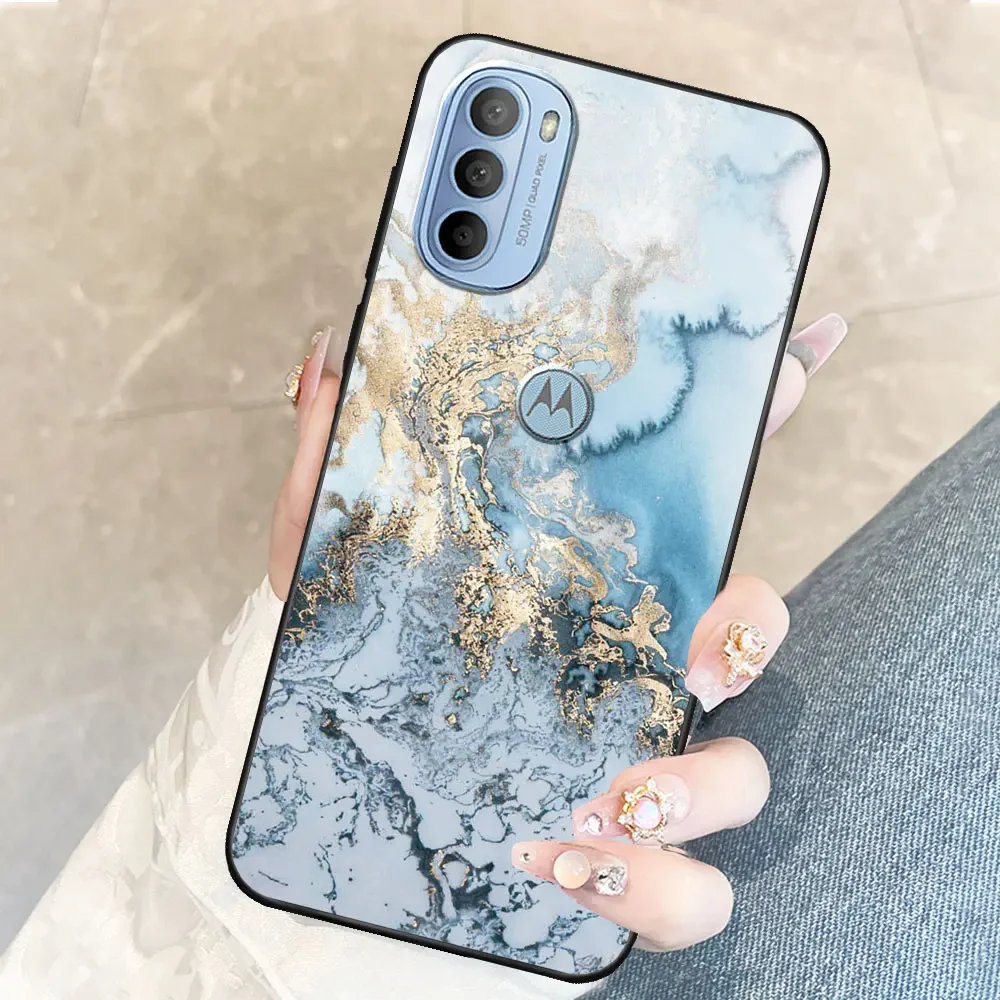 For Motorola Moto G31 G41 Case, Slim Clear Silicone
