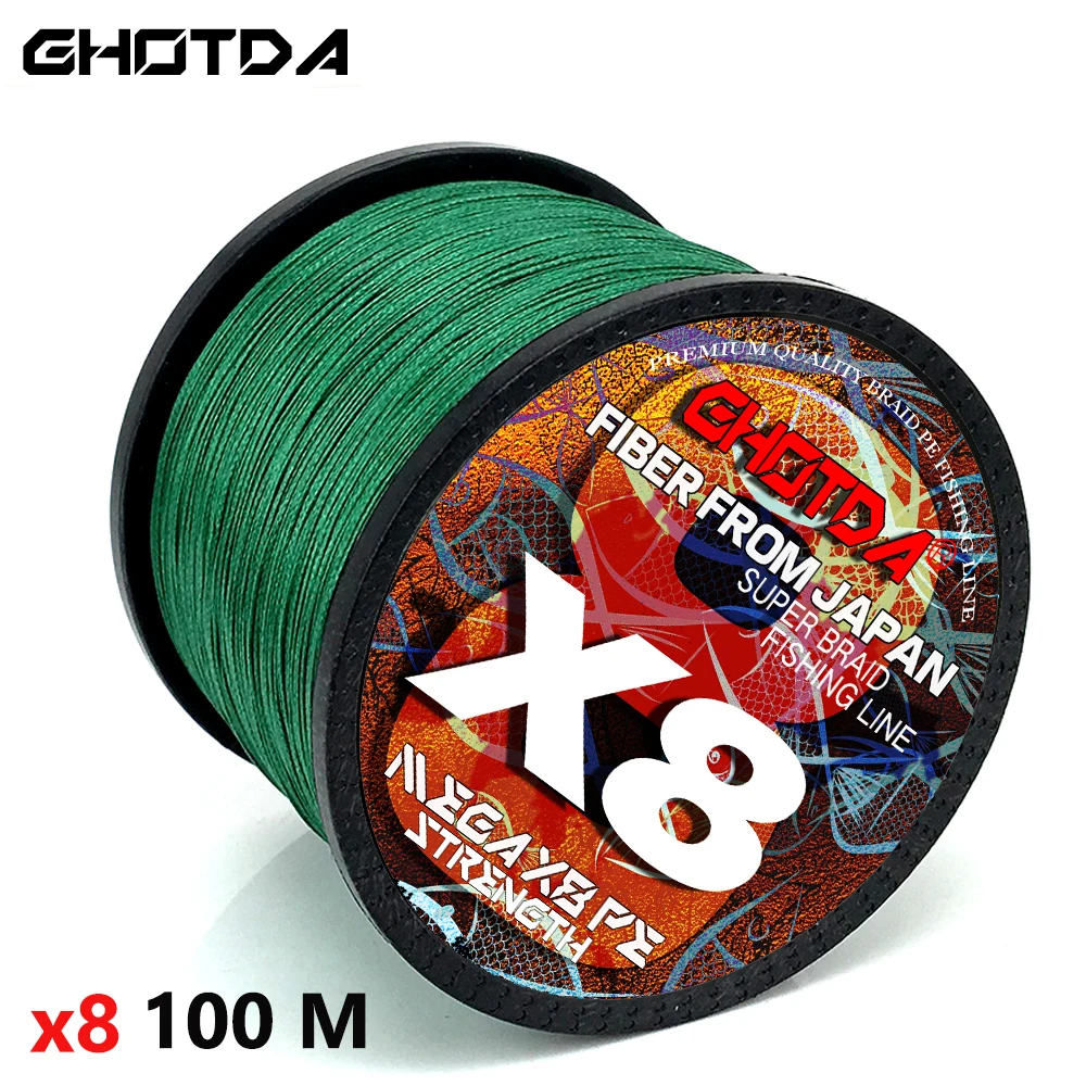 

Professional Competitive Lure Line for Tilapia/Carp Extra Long Baitcasting Wire 1000M Smooth Multifilament 0.14-0.50mm 8 Strands