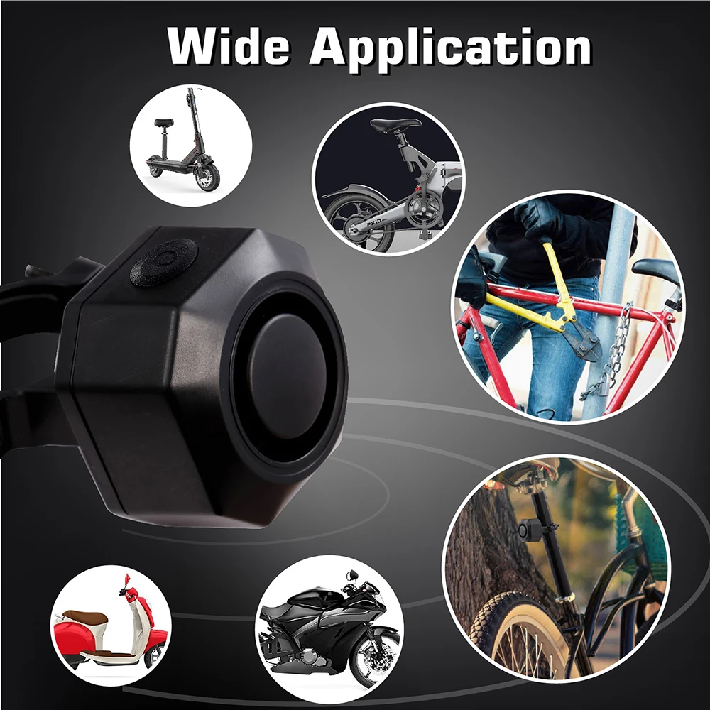 Motorcycle Alarm Bike Alarm Wireless Vibration Alarm Anti Theft Alarm