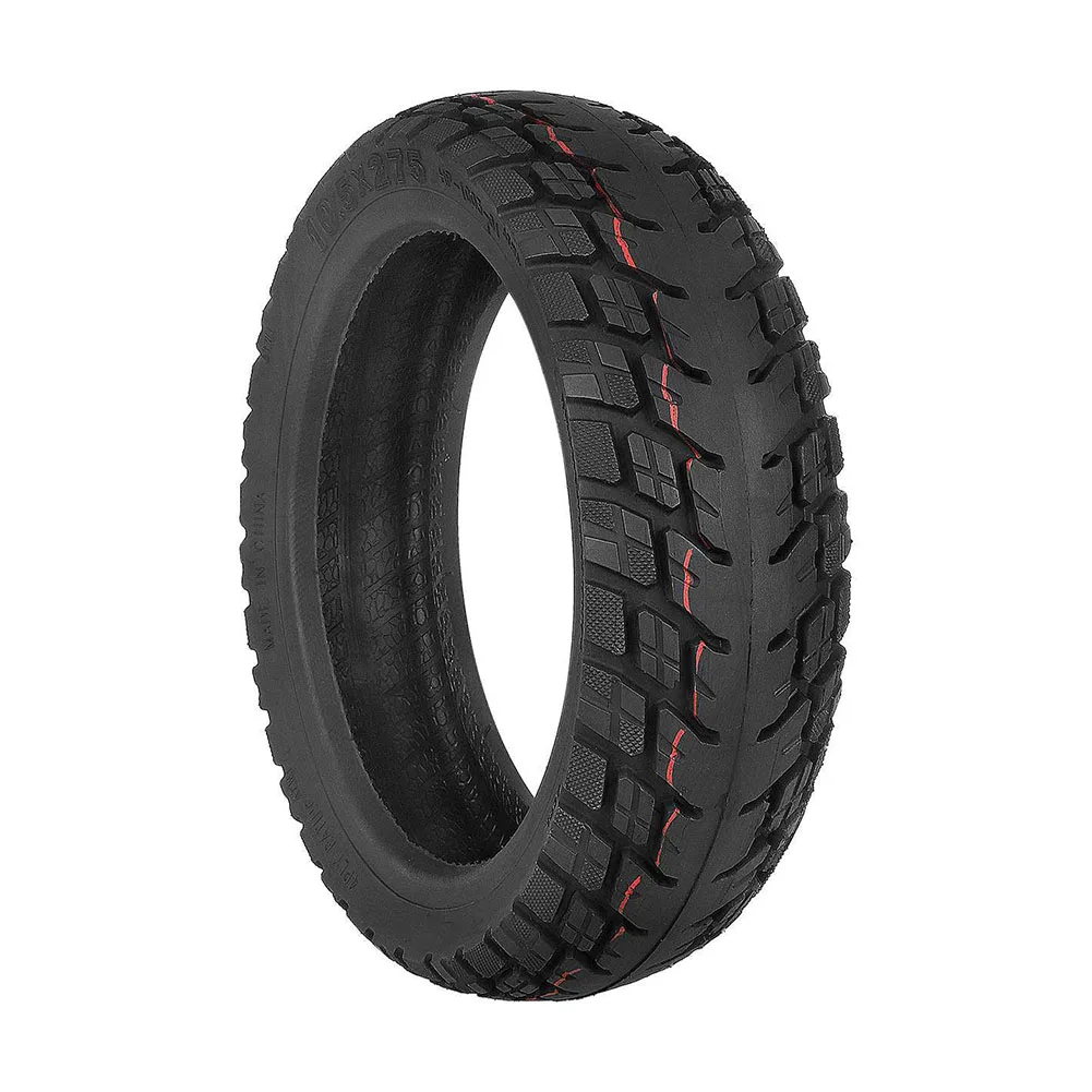 

Scooter Tire Lightweight Off-road Outer Tire Replacement Wear-resistant 10.5*2.75 10inch Black Electric Scooter