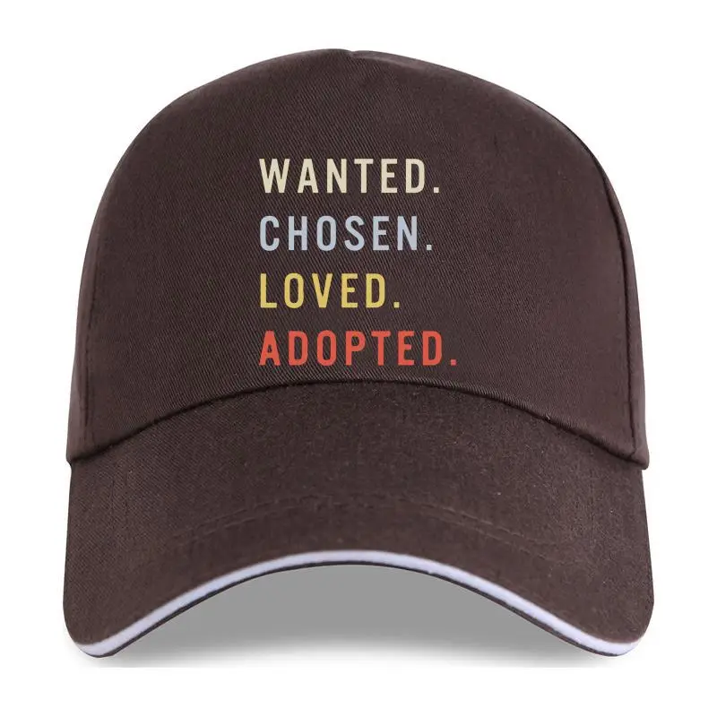 2022 New Retro Wanted Chosen Love Adopted Baseball Cap Adoption Gotcha Day |