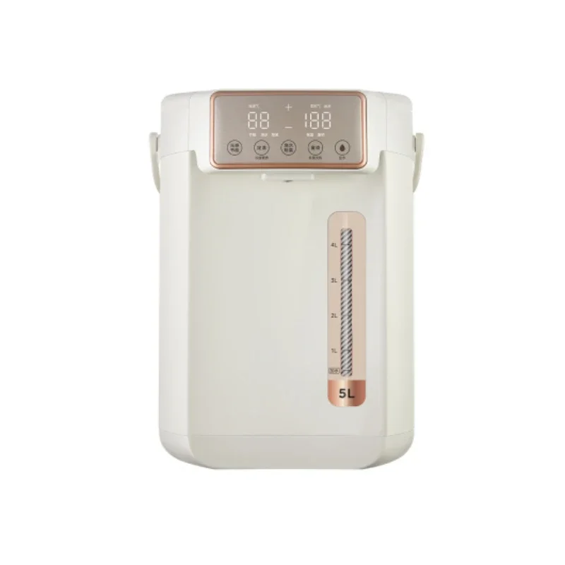 5L 1500w Automatic Smart Electric Air Pot Kettle Thermostat Hot Water Bottle 316Stainless Steel Anti-dry Child Lock 40-90degree