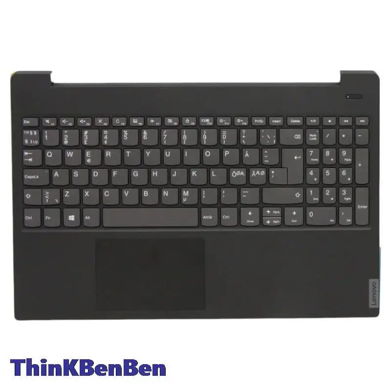 NDC Nordic черный верхний чехол для клавиатуры упор рук Lenovo Ideapad S340 15 15IWL 15IML 15API 15IIL