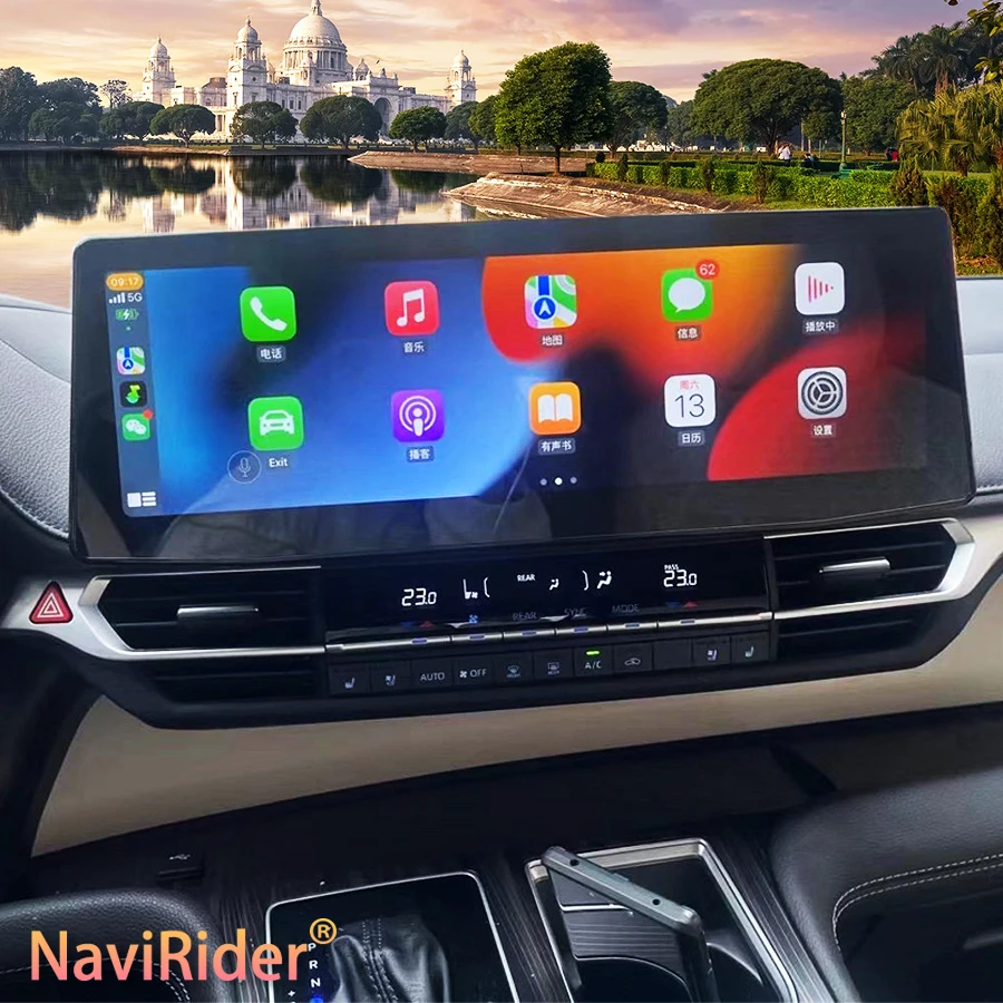 12.3''1920*720 QLED Android 13 obrazovka multimediální video hráč pro Toyota SIENNA 2022 2021 2020 Carplay auto rádio autoradio 128GB