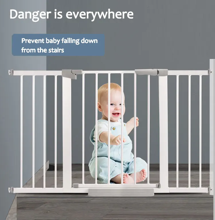 Adjustable Baby Safety Gate Indoor Fence For Kids