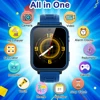 Children's Wristwatch 24 Games Kids Smart Watch Music Play Pedometer Tracker Time Display Video Audio Record Torch Smartwatch 5