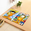 Classic 80s Garfields Bathroom Mat Non-Slip Laundry Room Mat Laundry Decor Balcony Child Living Room Toilet Rug 3