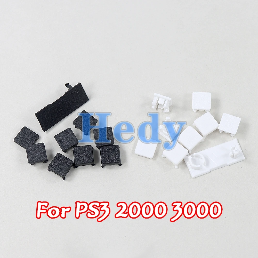 Replacement Plastic Rubber Feet Screw Caps For PS3 Slim (CECH-2000, 3000 Series) Consoles