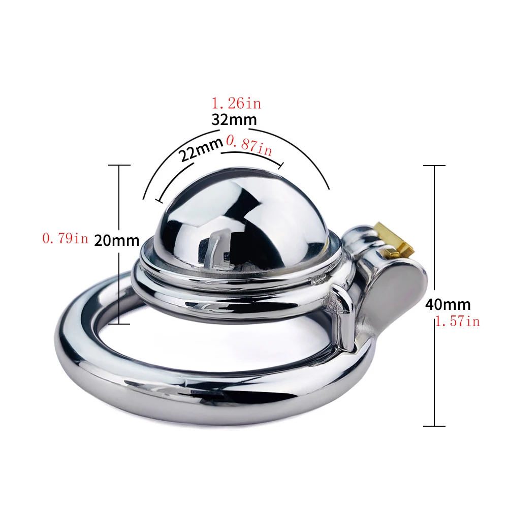 FRKO Male Small Chastity Cage With Piss Hole Stainless Steel Strap On Belt SM Abstinence Restraint Device Lock Cock Penis Rings