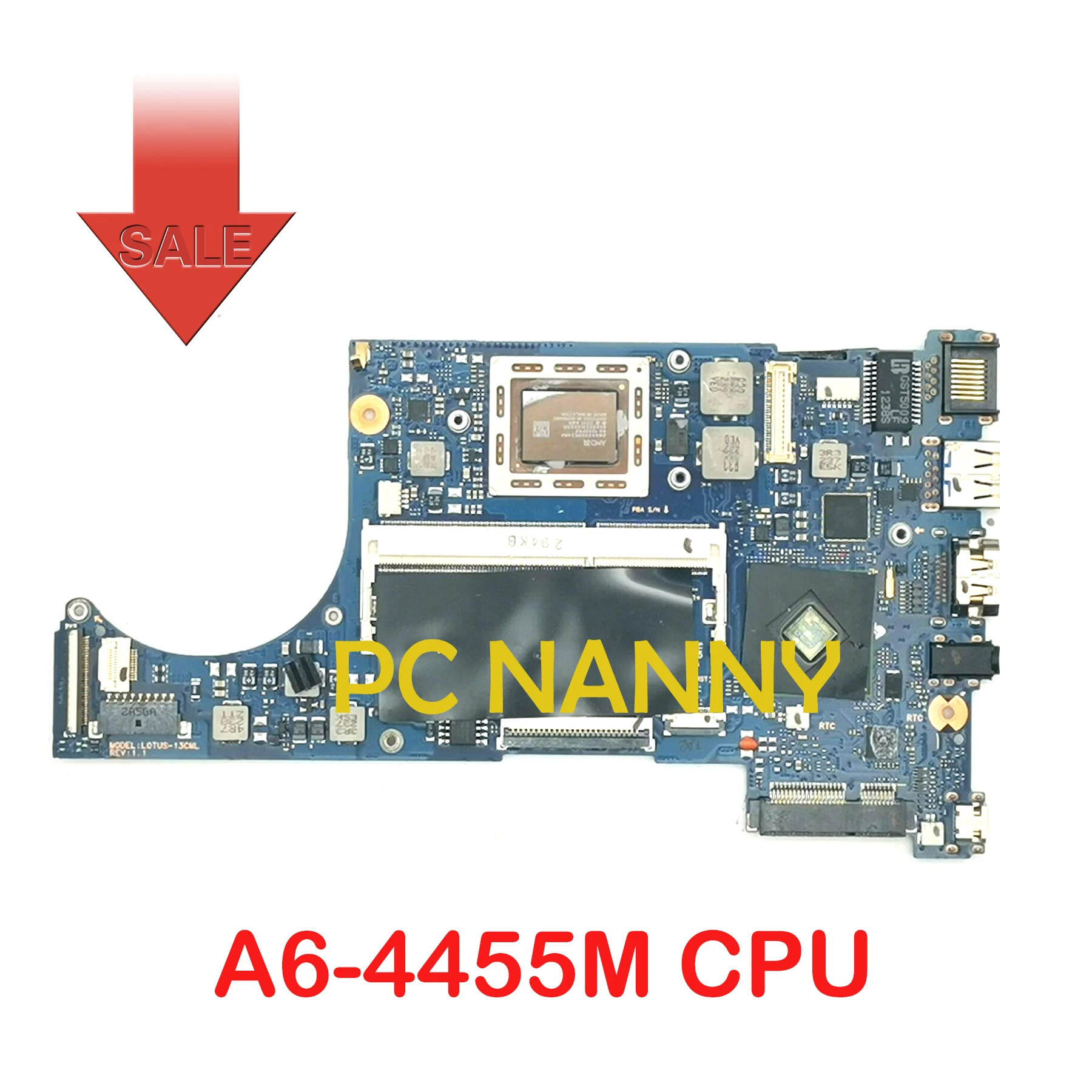 

PCNANNY for Samsung NP535U3C Motherboard Mainboard AMD A6-4455M CPU