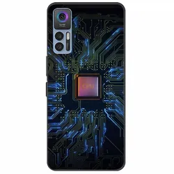 Shockproof Soft Silicone Cat TPU Back Cover for TCL 30 5G (1)