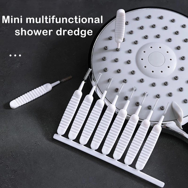 20/10Pcs Anti-clogging Shower Head Cleaning Brush Small Brush Pore Gap Cleaning Mobile Phone Hole Keyboard cleaning brush