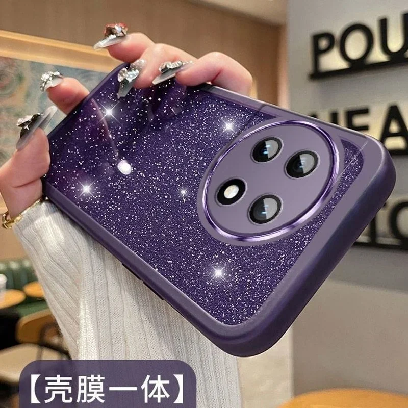 Bling Glitter Camera Protector Lens Film Silicone Clear Soft Phone Case