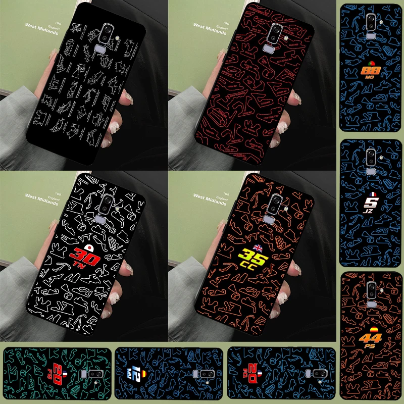 Moto Race Tracks Design Phone Case