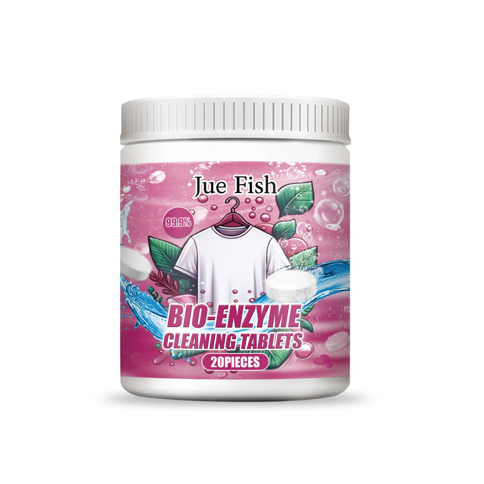 Laundry Soap Bio-Enzyme Cleaning Tablets Clothing Oil Remover Clothes Sweat Stain Cleaner Laundry Whitener Fabric Clothes Effervescent Tablet