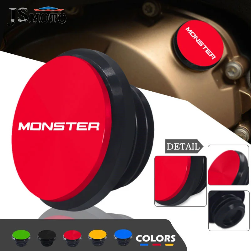 

Motorcycle M20*2.5 Engine Magnetic Oil Filter Cup Plug Cover Cap For DUCATI Monster 821 696 796 797 MONSTER 1200 1200S 1100 EVO