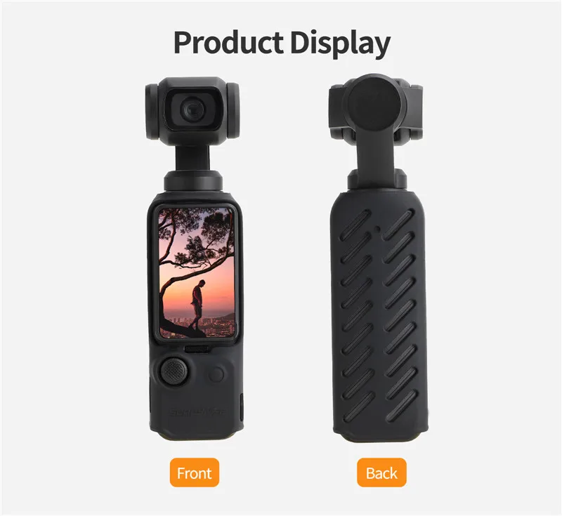 Camera Accessories Action Camera Accessories Handheld Gimbal Accessories Silicone Protective Cover for DJI Pocket 3 Case Gimbal Camera Handle Anti-Scratch Cap for Osmo Pocket 3