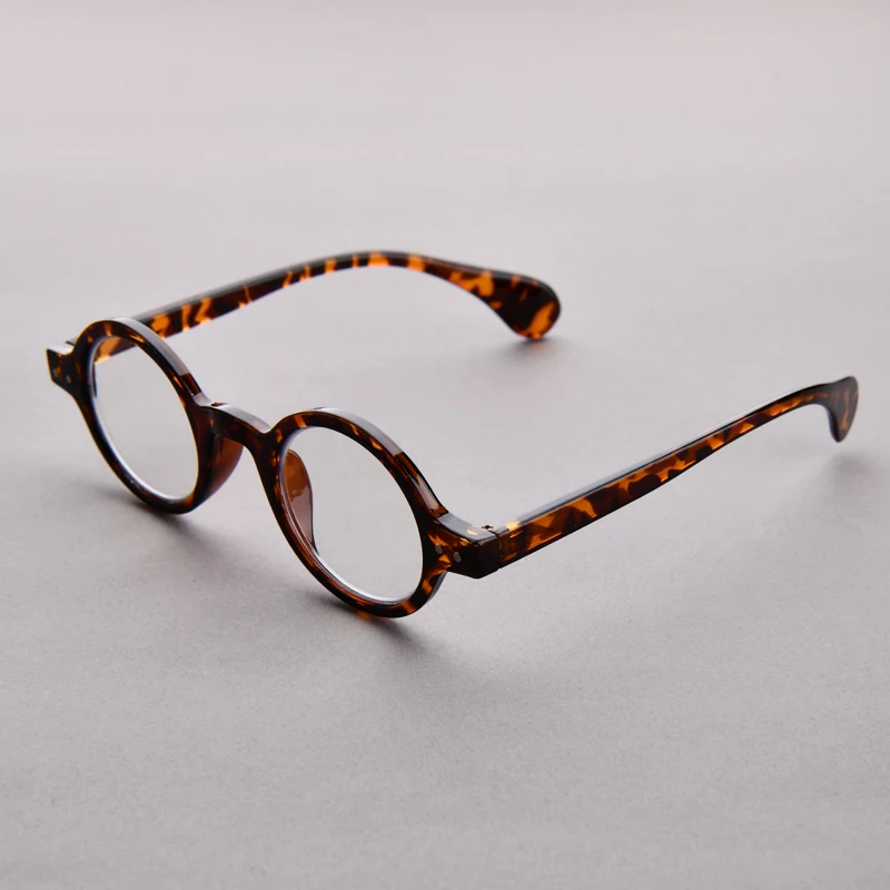Vintage Round Frame Anti Blue Light Reading Glasses