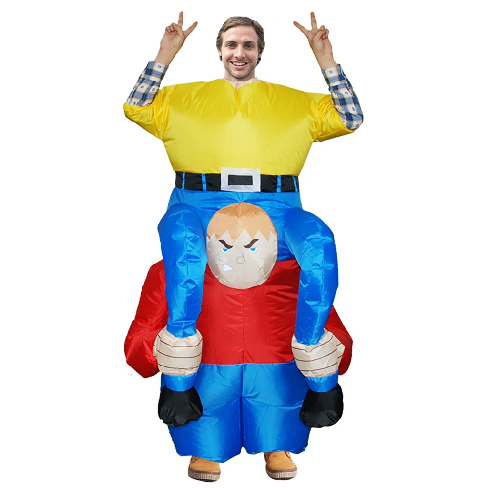 Inflatable Dwarfs Cosplay Costume Halloween Costume for Adult Man Woman Party Mascot Role Play Disfraces