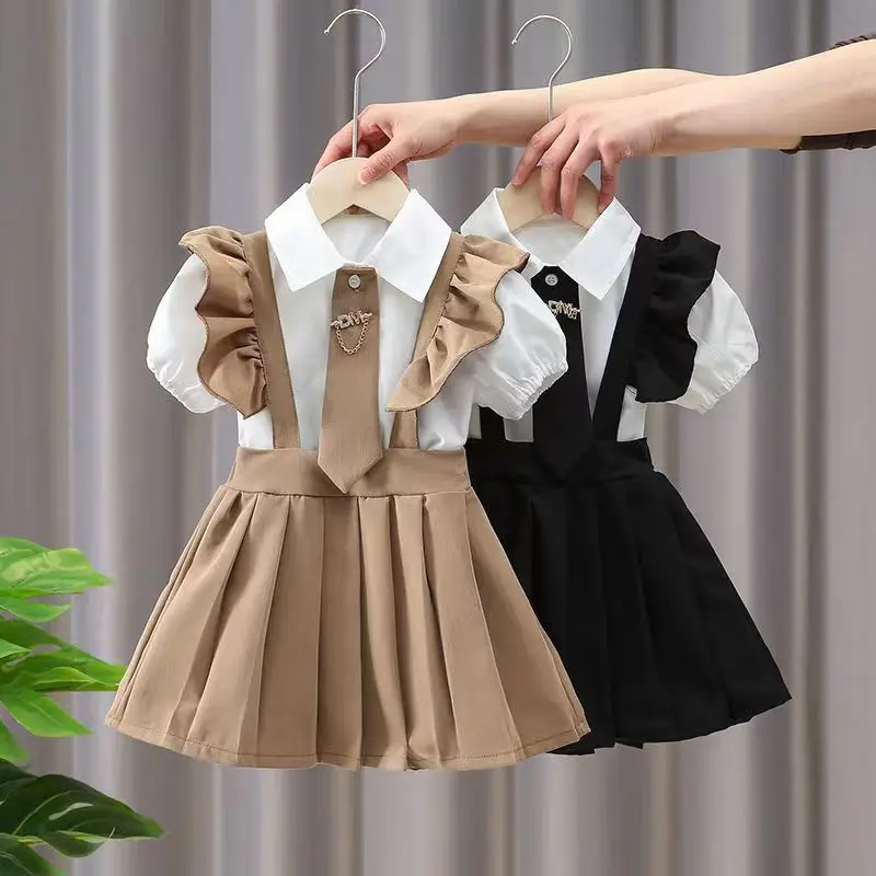 Mädchen Kleid Mit Schmetterling - Niedliches Prinzessin Kleid Für Feste