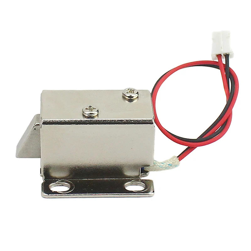 Electromagnetic Solenoid Lock DC6V 12V 24V MINI Electric Bolt Cabinet Draw Lock Release Assembly Solenoid Access Control