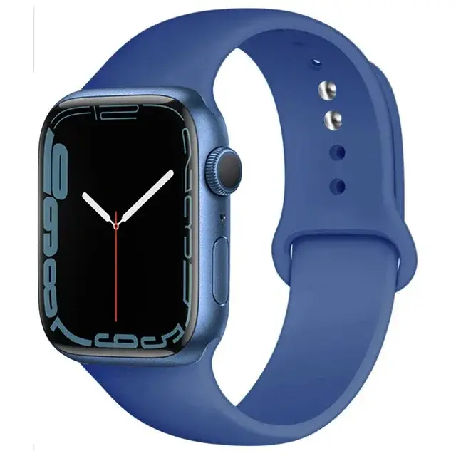 Silicone Band For Apple Watch strap 46mm 44mm 45mm 40mm 41mm 42-38mm 49mm sport bracelet iwatch series 11 10 9 8 7 6 5 SE Ultra3 - Image 41