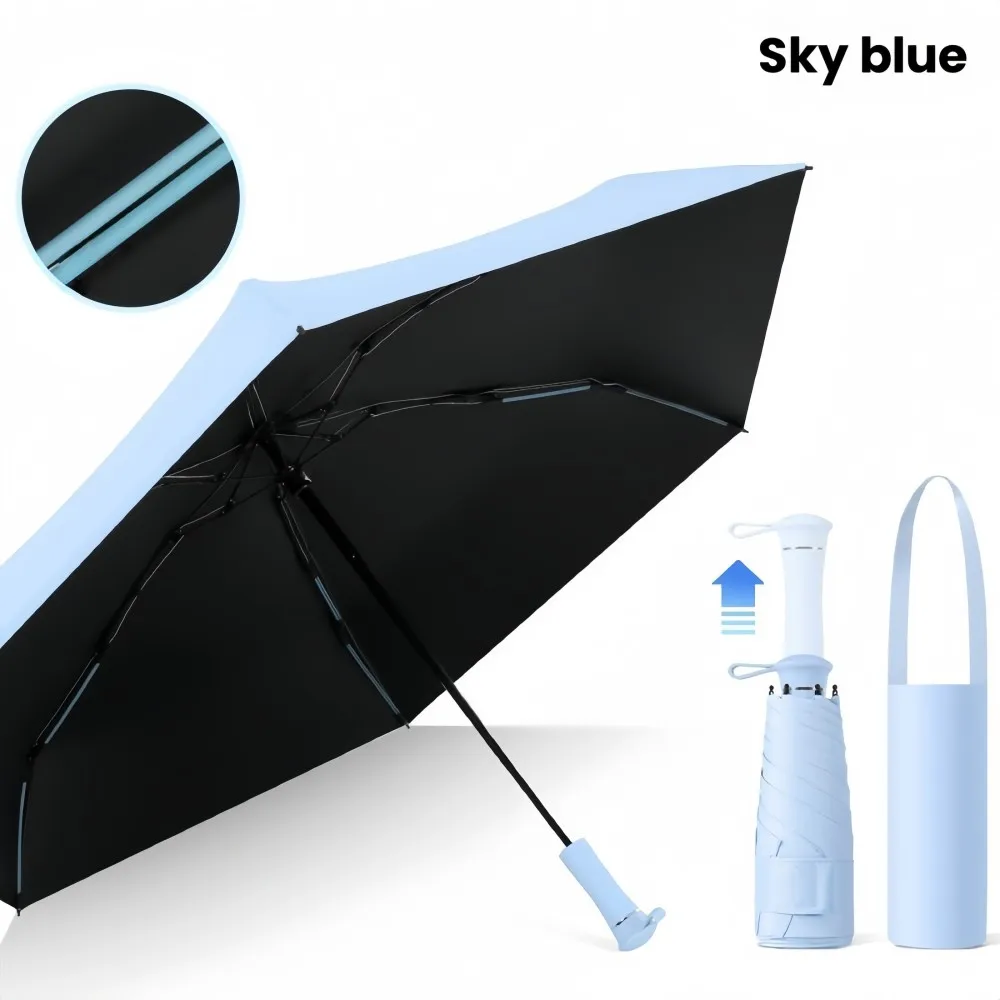 Compact Foldable Umbrella with UV Protection