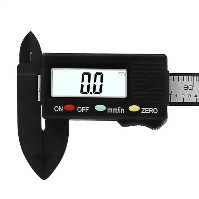 Tiny Digital Vernier Caliper 0-100mm Electronic Measuring Tool Electronic Digital Calipers Inch and Millimeter Conversion