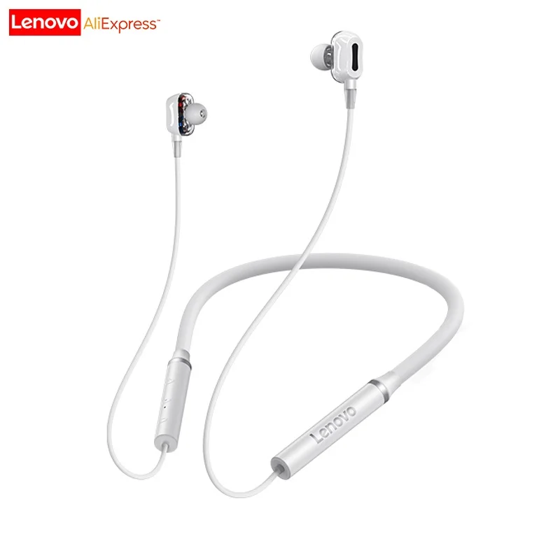 

Lenovo-HE05 PRO Wireless Earphone, Magnetic Neckband, Bluetooth V5.0 Headset, IPX5 Waterproof, In-Ear Sport Earbud with Micropho