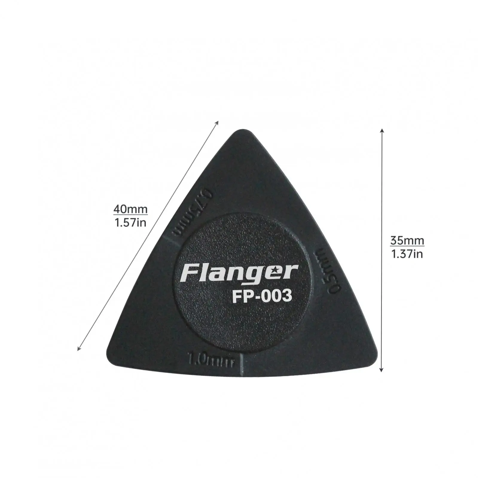 1 pc 3 Thicknesses in 1 Guitar Picks for 0.5mm 0.75mm 1.0mm Acoustic Electric Guitar Paddle