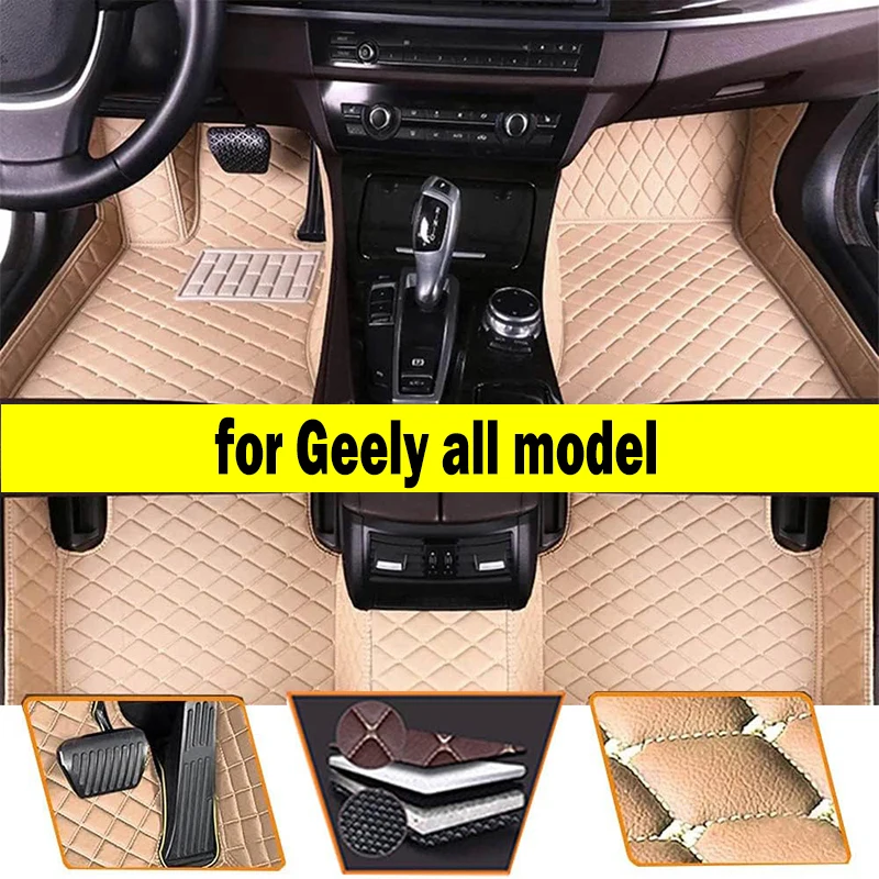 

Автомобильные коврики на заказ для Geely all model Emgrand GT EC7 GS GL EC8 GC9 X7 FE1 GX7 SC6 SX7 GX2 аксессуары для автостайлинга