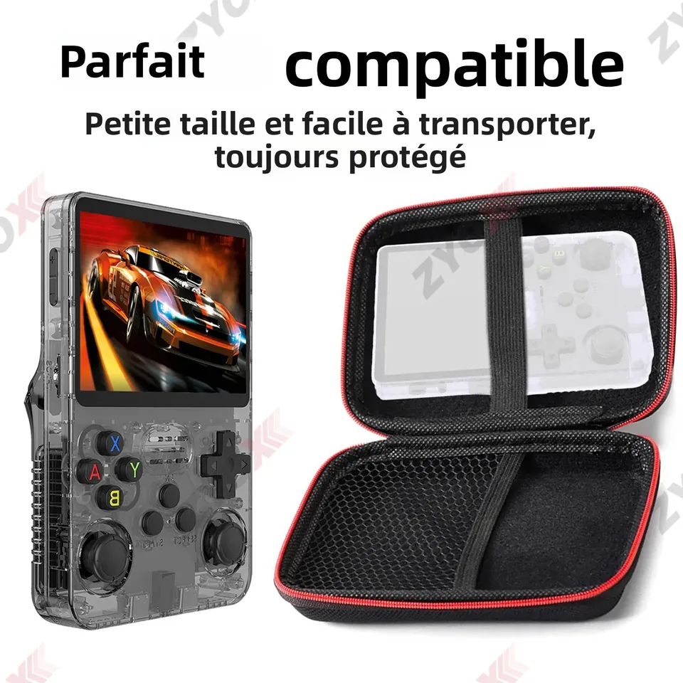 2 Pièces Pour R36S 3.5 Pouces Joueurs Jeux Verre Trempé Protection